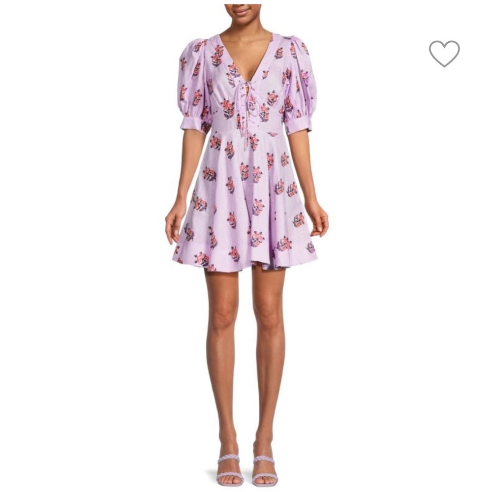 NWT RHODE Zoya Mini Dress Size 10